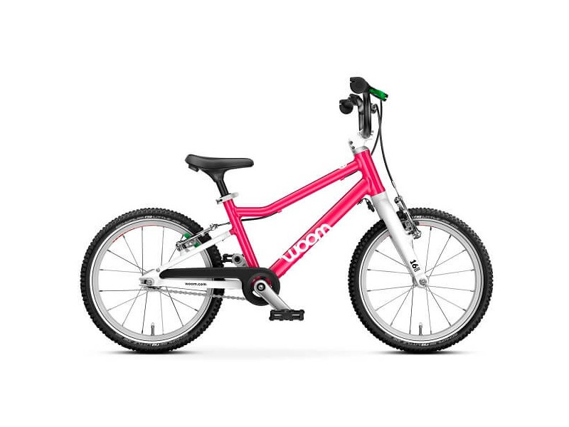 Rower woom 3 GO 16" różowy hot pink