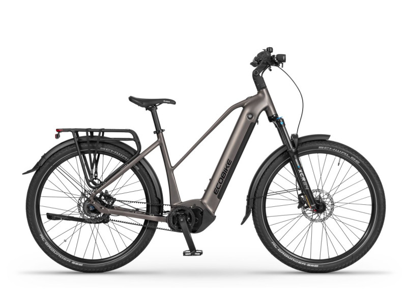 Rower elektryczny Ecobike Dare tytanowy