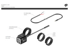 Przednia lampka rowerowa Knog Blinder E 900