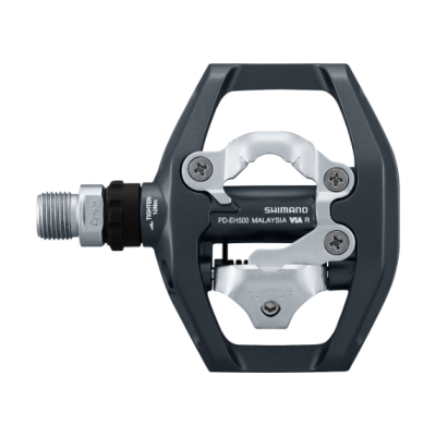 Pedały Shimano  (SPD) PD-EH500 jednostronne ciemnoszare