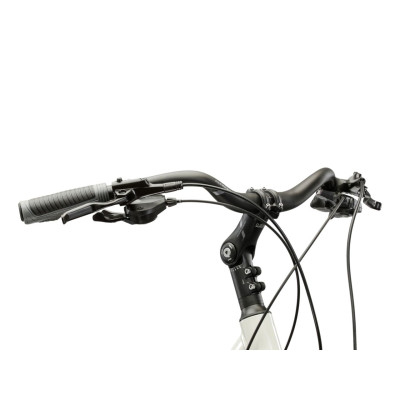 Rower trekkingowy Kross Trans 5.0 szaro-różowy 2025