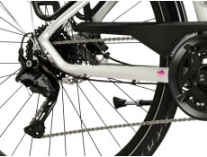 Rower trekkingowy Kross Trans 5.0 szaro-różowy 2025