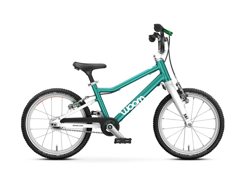 Rower woom 3 GO 16" automagic metallic turquoise