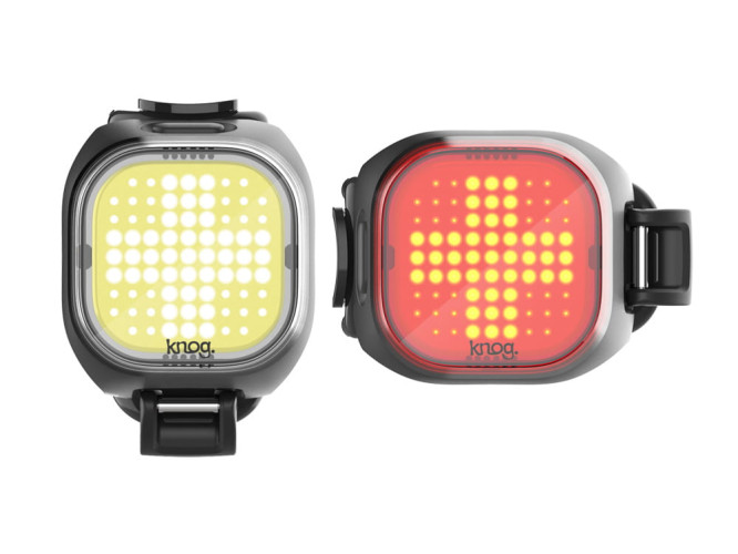Zestaw lampek Knog Blinder mini krzyżyk