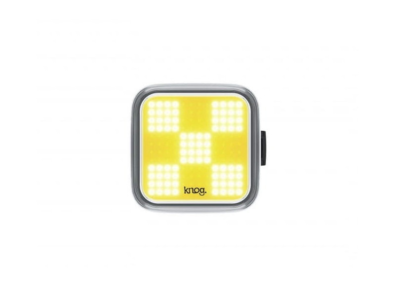 Przednia lampka rowerowa Knog Blinder szachownica