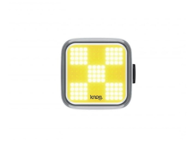 Przednia lampka rowerowa Knog Blinder szachownica