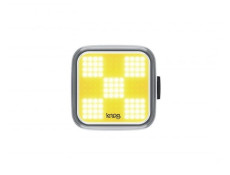 Przednia lampka rowerowa Knog Blinder szachownica