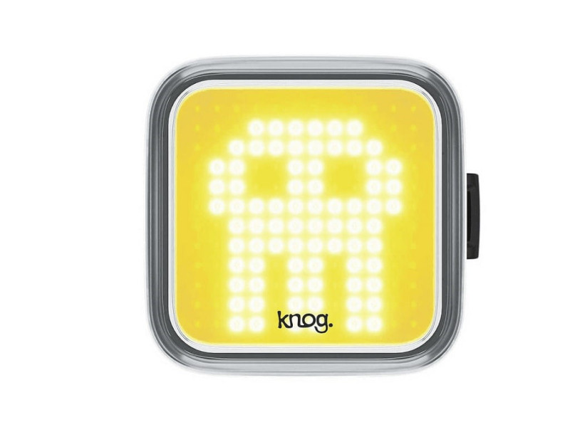 Przednia lampka rowerowa Knog Blinder czaszka