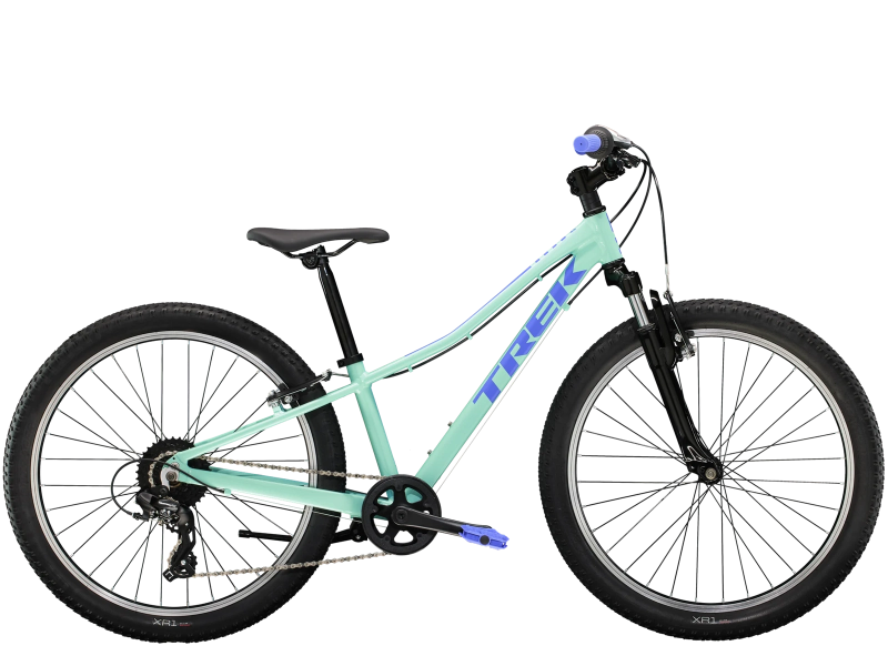 Rower Trek Precaliber 24" 8-biegowy z zawieszeniem aloha green 2026
