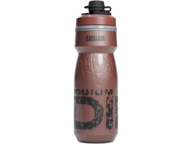 Bidon rowerowy Camelbak Podium Chill 620ml dirt bordowy