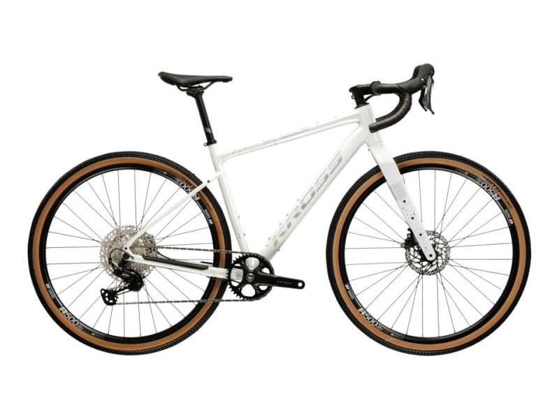 Rower Kross Esker 5.0 ULTRA biały holo połysk