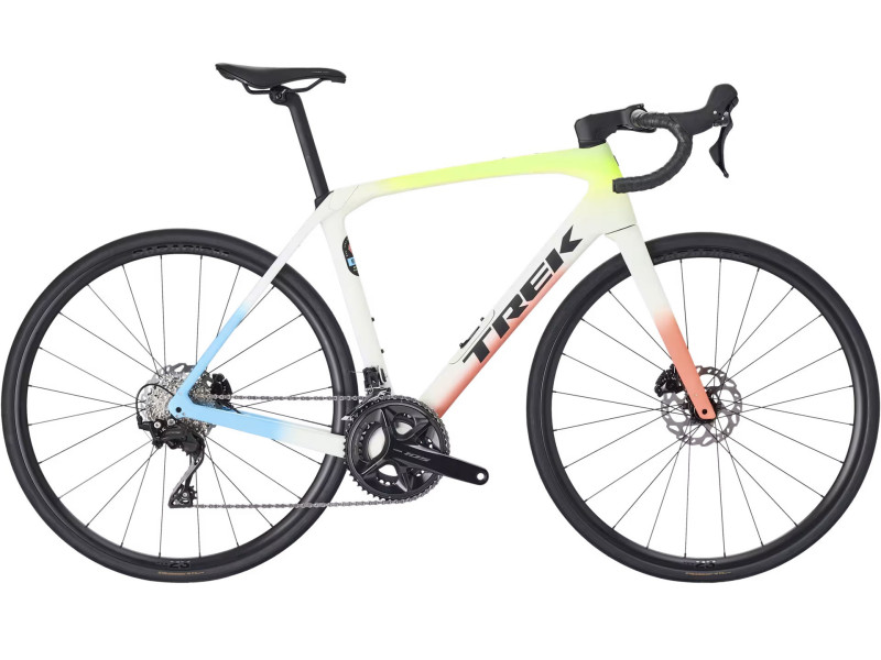 Rower Trek Domane SL 5 Gen 4 era white/glowstick/coral fade 2026