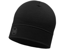 Czapka Buff Merino Lightweight Beanie solid black