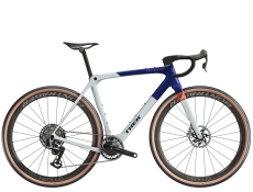 Rower Gravel Trek Checkmate SLR 7 AXS matte hex blue/plasma grey pearl