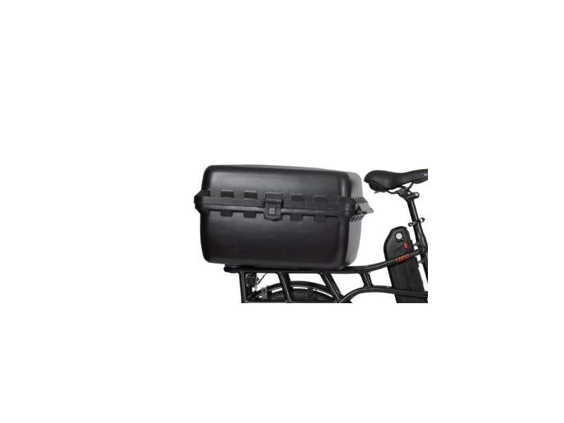 Kufer do rower Ecobike Cargo 90l czarny