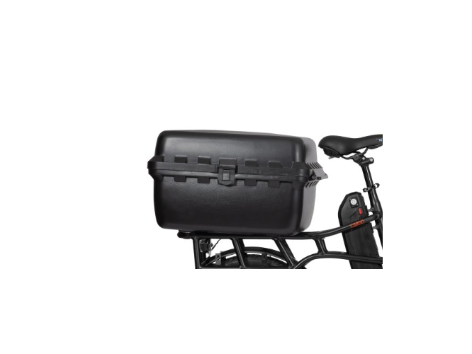 Kufer do rower Ecobike Cargo 90l czarny
