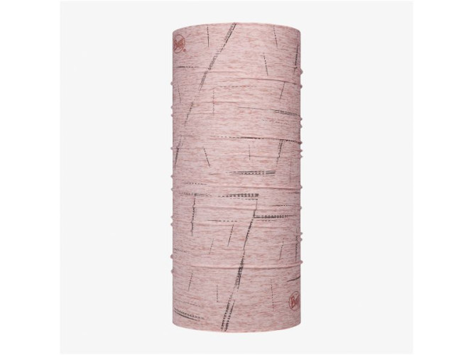 Chusta Buff reflective HTR pink rosePINK-ROSE
