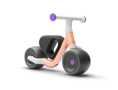 Rowerek biegowy woom Wow pop peach