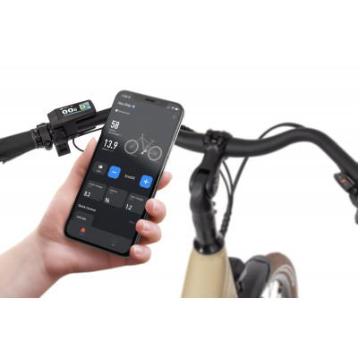 Rower elektryczny Ecobike X-City cappucino V2 17,5Ah