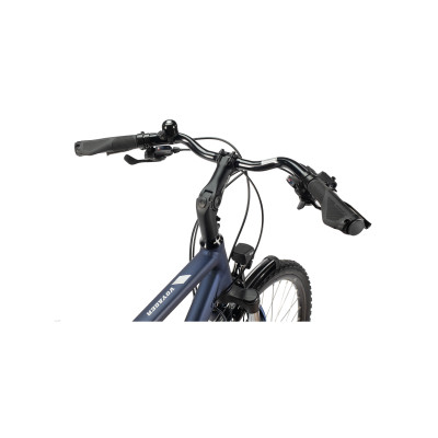 Rower trekkkingowy Unibike Voyager męski granatowy 2025