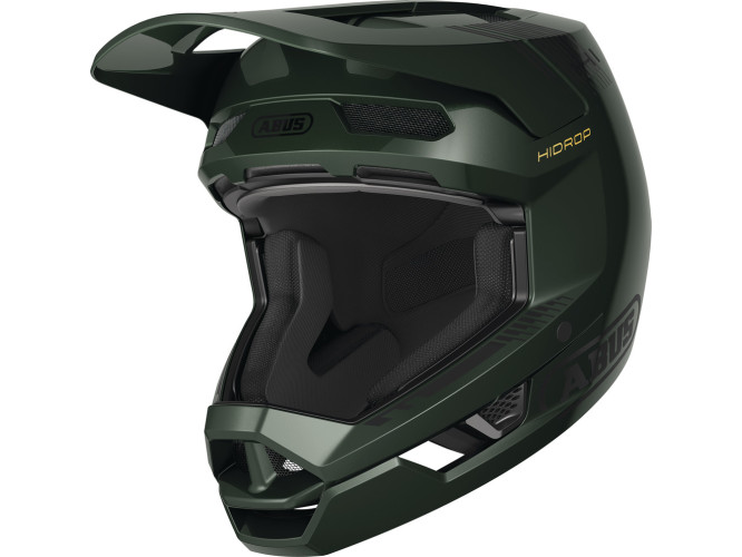 Kask rowerowy Abus Hidrop ciemnozielony - moss green