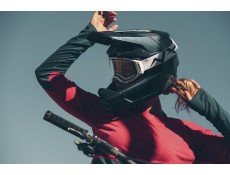 Kask rowerowy Abus Hidrop ciemnozielony - moss green