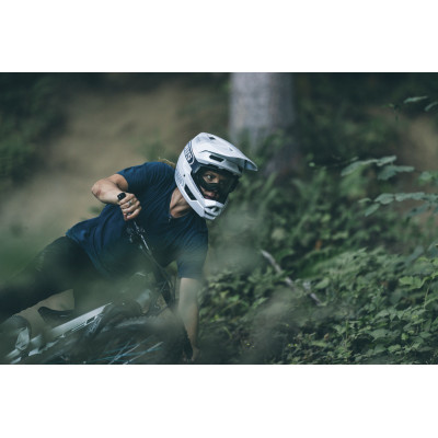 Kask rowerowy Abus Hidrop biały - shiny whote