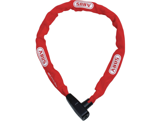 Zapięcie rowerowe na klucz Abus City Chain 6800 czerwone