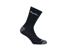 Skarpety rowerowe z logo Rapha czarno-szare