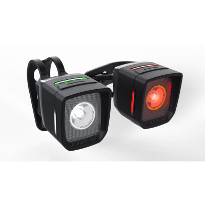 Zestaw lampek rowerowych...