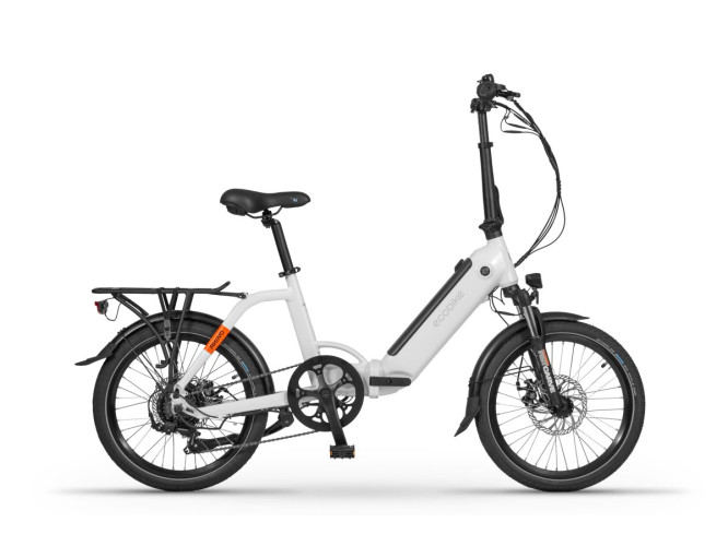 Rower elektryczny składany Ecobike Rhino 17.5Ah arctic white