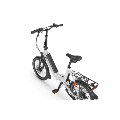 Rower elektryczny składany Ecobike Rhino 17.5Ah arctic white