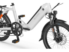 Rower elektryczny składany Ecobike Rhino 17.5Ah arctic white