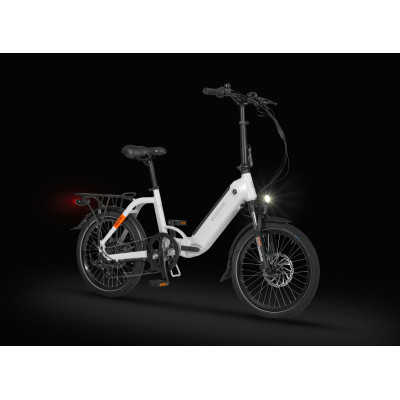 Rower elektryczny składany Ecobike Rhino 17.5Ah arctic white
