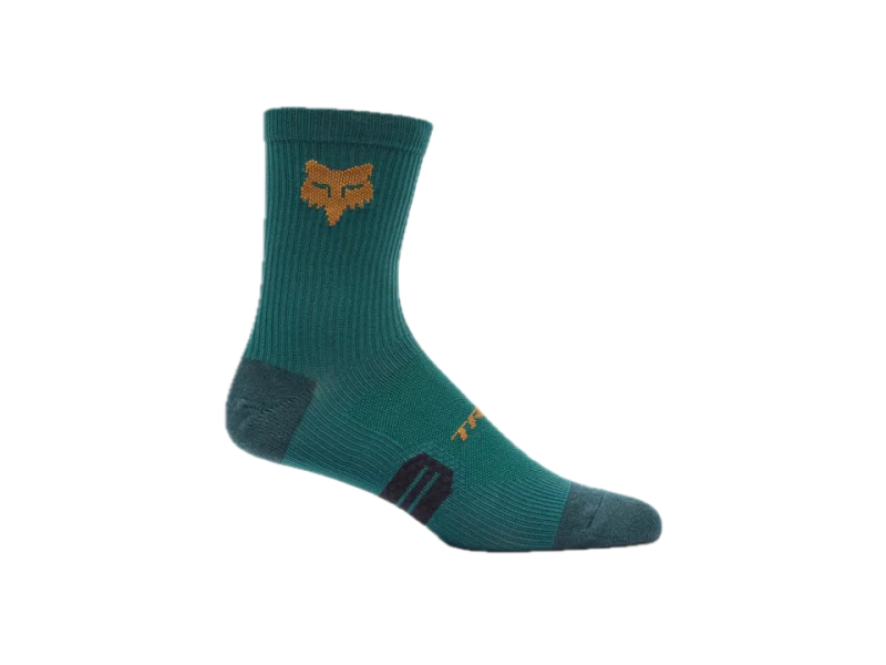 Skarpety rowerowe MTB Fox Racing x Trek Ranger ciemnozielone