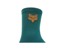 Skarpety rowerowe MTB Fox Racing x Trek Ranger ciemnozielone