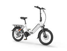 Rower elektryczny składany Ecobike Rhino Cruise 17,5 Ah arctic white