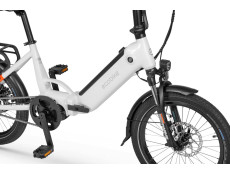 Rower elektryczny składany Ecobike Rhino Cruise 17,5 Ah arctic white