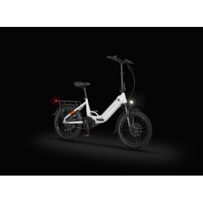 Rower elektryczny składany Ecobike Rhino Cruise 17,5 Ah arctic white