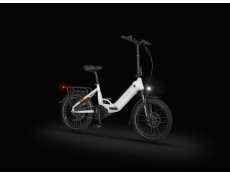 Rower elektryczny składany Ecobike Rhino Cruise 17,5 Ah arctic white