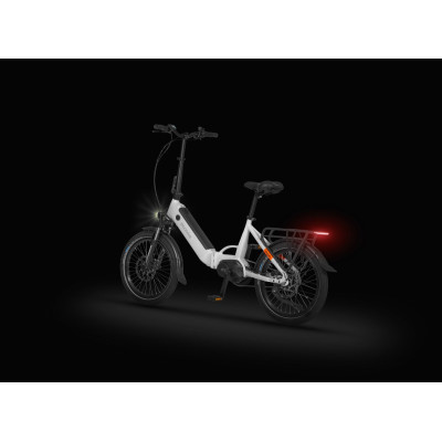 Rower elektryczny składany Ecobike Rhino Cruise 17,5 Ah arctic white