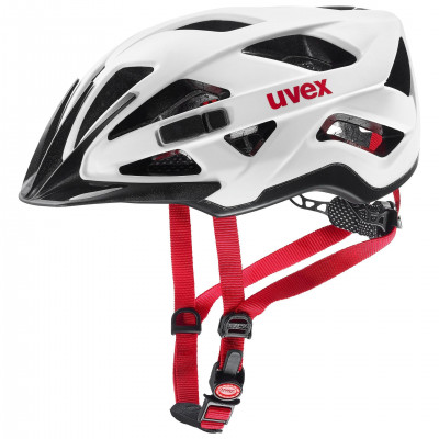 KASK UVEX ACTIVE CC WHITE BLACK RED