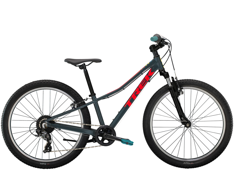 Rower Trek Precaliber 24" 8-biegowy z zawieszeniem nautical navy 2026