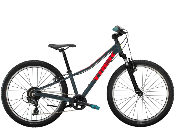 Rower Trek Precaliber 24" 8-biegowy z zawieszeniem nautical navy 2026