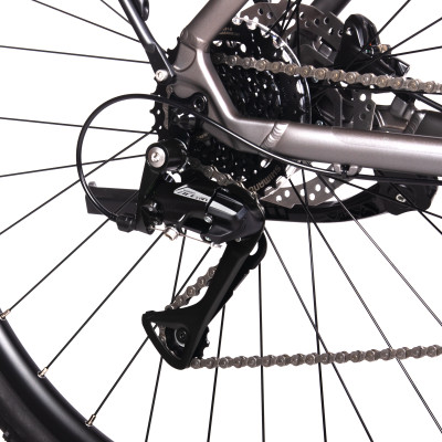 Rower Cross Unibike Flash męski grafitowy 2025