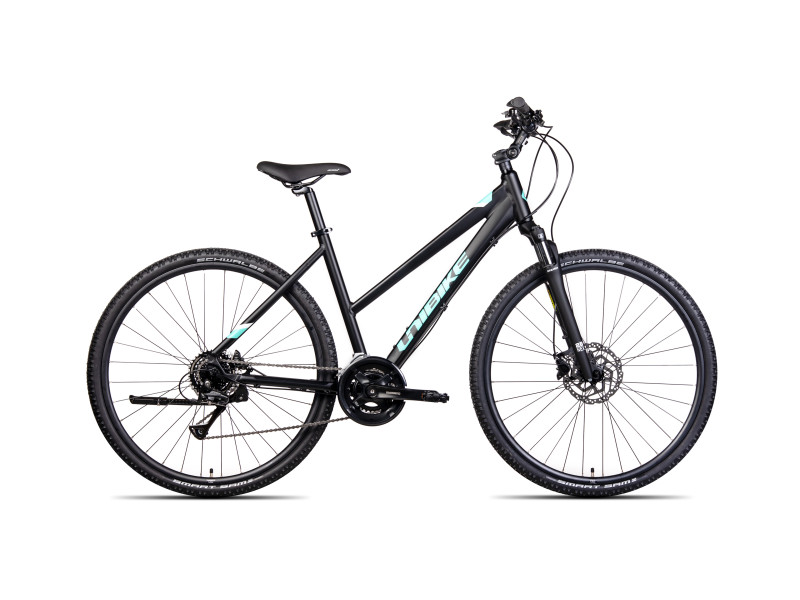 Rower Cross Unibike flash damski czarny 2025