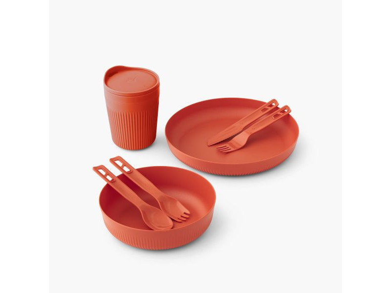 Zestaw naczyń Sea to Summit Passage pomarańczowy