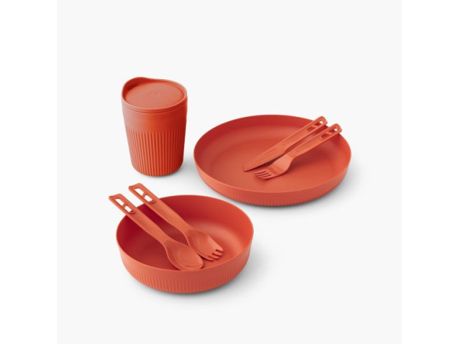 Zestaw naczyń Sea to Summit Passage pomarańczowy